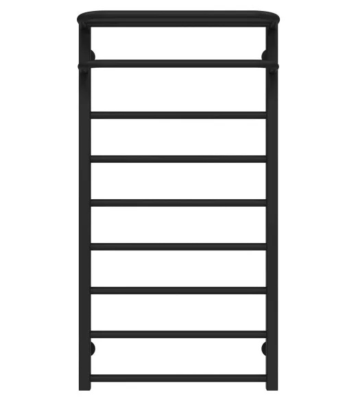 Полотенцесушитель водяной Deffi Lux Hotel П9 600х1000 боковое правое подключение черный A.LH.100.60.9.B.C