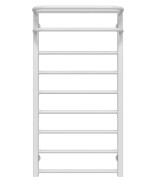 Полотенцесушитель водяной Deffi Lux Hotel П9 600х1000 боковое левое подключение белый A.LH.100.60.9.W.B