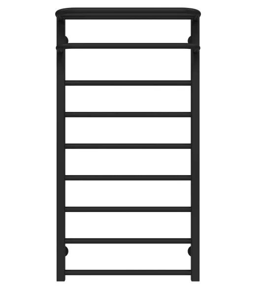 Сушка для рушників водяна Deffi Lux Hotel П9 600х1000 бічне праве підключення чорний A.LH.100.60.9.B.C