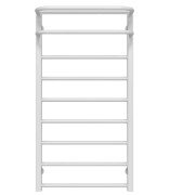 Сушка для рушників водяна Deffi Lux Hotel П9 600х1000 бічне ліве підключення білий A.LH.100.60.9.W.B