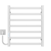 Електрична сушарка для рушників Deffi Avast П7 500х600 ліве підключення WD04 білий B.AV.60.50.7.E.W.L.4