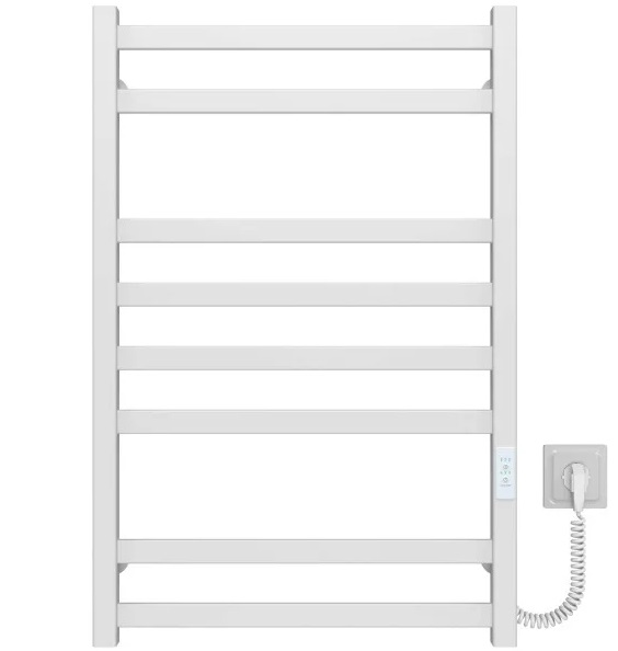 Електрична сушарка для рушників Deffi Avast П8 500х800 праве підключення WD04 білий B.AV.80.50.8.E.W.R.4