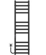 Электрический полотенцесушитель Deffi Avast П12 450х1200 левое подключение JD04 черный B.AV.120.45.12.E.B.L.2