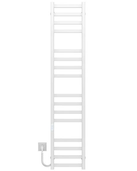 Електрична сушарка для рушників Deffi Avast П16 400х1600 ліве підключення WD04 білий B.AV.160.40.16.E.W.L.4