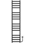Электрический полотенцесушитель Deffi Avast П16 400х1600 правое подключение JD04 черный B.AV.160.40.16.E.B.R.2