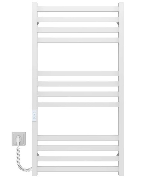 Электрический полотенцесушитель Deffi Avast П12 600х1000 левое подключение WD04 белый B.AV.100.60.12.E.W.L.4