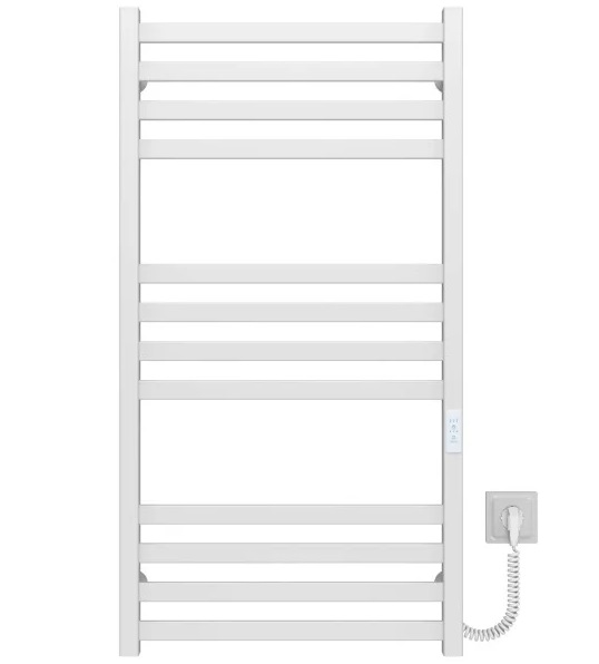 Електрична сушарка для рушників Deffi Avast П12 500х1000 праве підключення WD04 білий B.AV.100.50.12.E.W.R.4