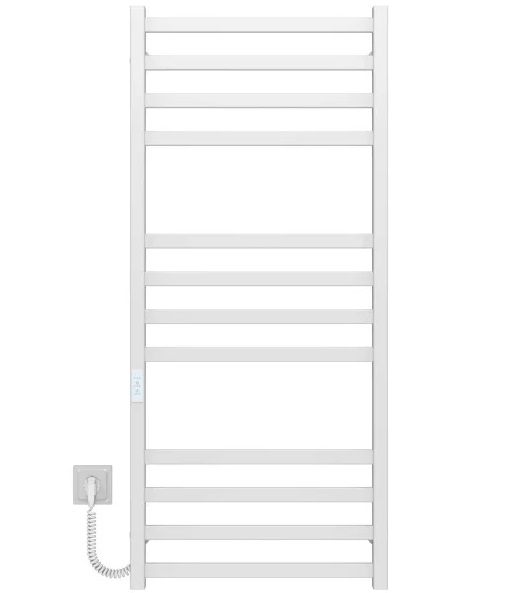 Електрична сушарка для рушників Deffi Avast П12 500х1200 ліве підключення WD04 білий B.AV.120.50.12.E.W.L.4