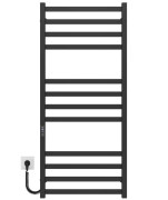 Электрический полотенцесушитель Deffi Avast П12 500х1200 левое подключение JD04 черный B.AV.120.50.12.E.B.L.2