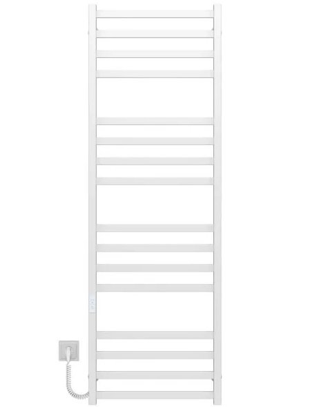 Електрична сушарка для рушників Deffi Avast П16 500х1600 ліве підключення WD04 білий B.AV.160.50.16.E.W.L.4