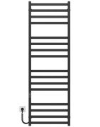 Электрический полотенцесушитель Deffi Avast П16 500х1600 левое подключение JD04 черный B.AV.160.50.16.E.B.L.2