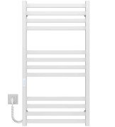Электрический полотенцесушитель Deffi Avast П12 500х1000 левое подключение WD04 белый B.AV.100.50.12.E.W.L.4