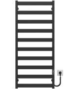 Электрический полотенцесушитель Deffi Harmony П10 450х1200 правое подключение JD04 черный B.HR.120.45.10.E.B.R.2