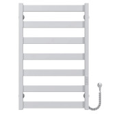 Электрический полотенцесушитель Deffi Harmony П7 500х800 правое подключение WD04 белый B.HR.80.50.7.E.W.R.4