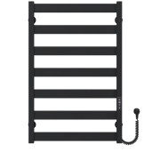Электрический полотенцесушитель Deffi Harmony П7 500х800 правое подключение JD04 черный B.HR.80.50.7.E.B.R.2