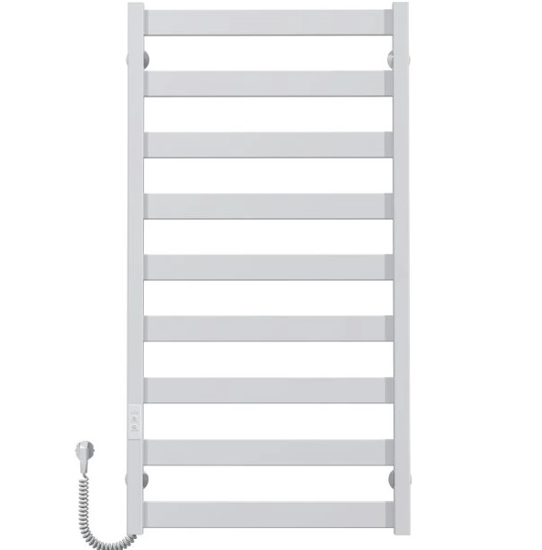 Електрична сушарка для рушників Deffi Harmony П9 500х1000 ліве підключення WD04 білий B.HR.100.50.9.E.W.L.4