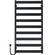 Электрический полотенцесушитель Deffi Harmony П9 500х1000 левое подключение JD04 черный B.HR.100.50.9.E.B.L.2