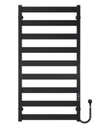 Электрический полотенцесушитель Deffi Harmony П9 500х1000 правое подключение JD04 черный B.HR.100.50.9.E.B.R.2