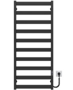 Электрический полотенцесушитель Deffi Harmony П10 500х1200 правое подключение JD04 черный B.HR.120.50.10.E.B.R.2