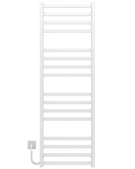 Электрический полотенцесушитель Deffi Avast П16 600х1600 левое подключение WD04 белый B.AV.160.60.16.E.W.L.4