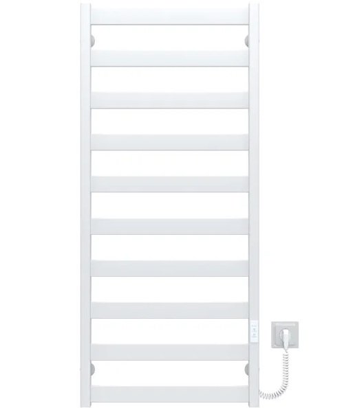 Электрический полотенцесушитель Deffi Harmony П10 400х1200 правое подключение WD04 белый B.HR.120.40.10.E.W.R.4