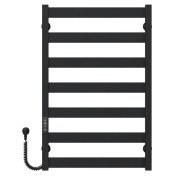 Електрична сушарка для рушників Deffi Harmony П7 500х800 ліве підключення JD04 чорний B.HR.80.50.7.E.B.L.2