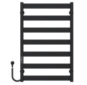 Електрична сушарка для рушників Deffi Harmony П7 500х800 ліве підключення JD04 чорний B.HR.80.50.7.E.B.L.2