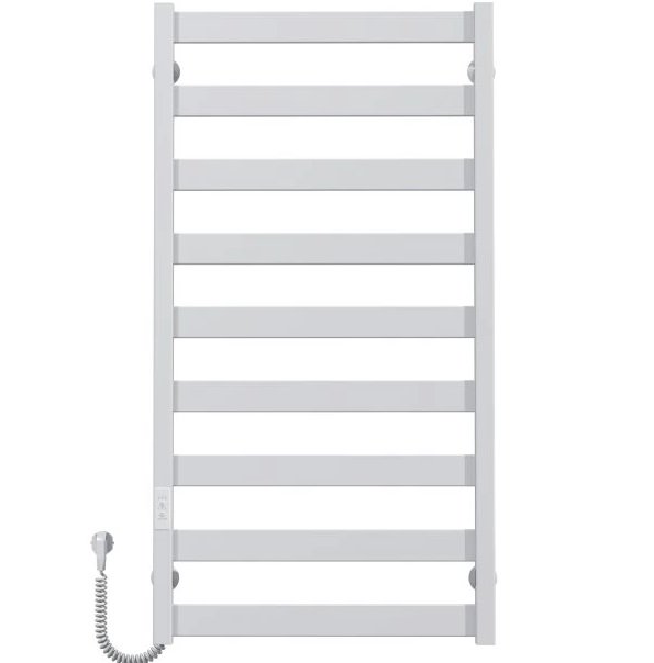 Электрический полотенцесушитель Deffi Harmony П9 500х1000 левое подключение WD04 белый B.HR.100.50.9.E.W.L.4