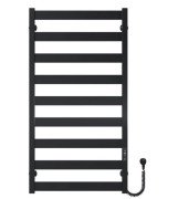 Электрический полотенцесушитель Deffi Harmony П9 500х1000 правое подключение JD04 черный B.HR.100.50.9.E.B.R.2