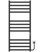 Электрический полотенцесушитель Deffi Avast П12 600х1200 правое подключение JD04 черный B.AV.120.60.12.E.B.R.2