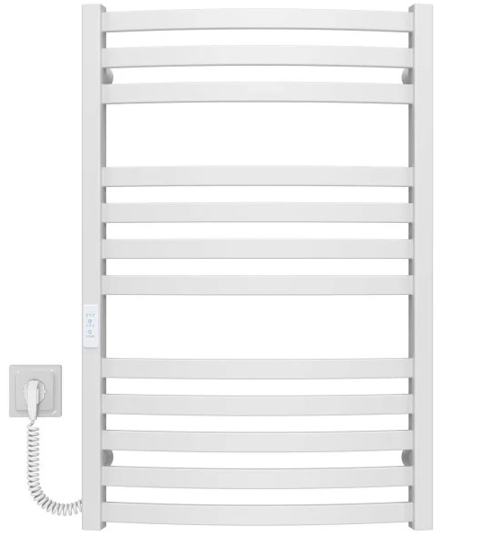 Електрична сушарка для рушників Deffi Adriana П12 500х800 ліве підключення WD04 білий B.AR.80.50.12.E.W.L.4