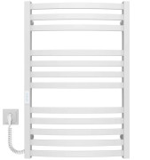 Электрический полотенцесушитель Deffi Adriana П12 500х800 левое подключение WD04 белый B.AR.80.50.12.E.W.L.4