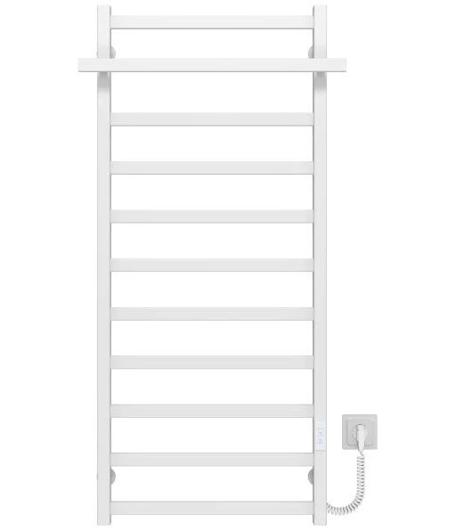Электрический полотенцесушитель Deffi Nicolе П11 500х1200 правое подключение WD04 белый B.NI.120.50.11.E.W.R.4