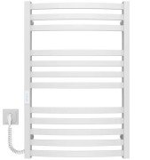 Электрический полотенцесушитель Deffi Adriana П12 500х800 левое подключение WD04 белый B.AR.80.50.12.E.W.L.4