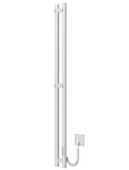 Електрична сушарка для рушників Deffi Maxi П3 70х1200 WD04 фарбована сталь білий B.MX.120.7.3.E.W.U.3