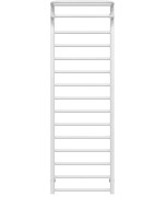 Сушка для рушників водяна Deffi Lux Hotel П15 600х1600 бічне ліве підключення білий A.LH.160.60.15.W.B