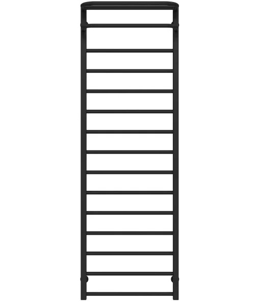 Сушка для рушників водяна Deffi Lux Hotel П15 600х1600 бічне праве підключення чорний A.LH.160.60.15.B.C