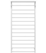 Полотенцесушитель водяной Deffi Lux Hotel П14 700х1500 боковое левое подключение белый A.LH.150.70.14.W.B