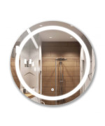 Зеркало в ванную комнату Мойдодыр Sunny Ø70 см S с LED подсветкой с сенсором 00-0006243