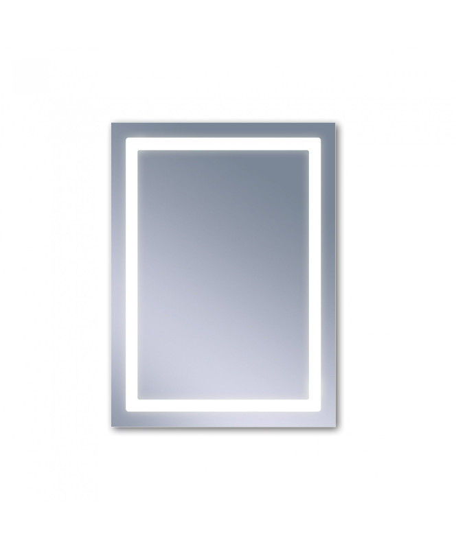 Зеркало в ванную комнату Мойдодыр Olmo 55x75 см с LED подсветкой 00-0009223