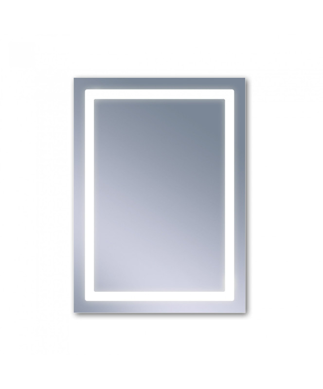 Зеркало в ванную комнату Мойдодыр Olmo 65x85 см с LED подсветкой 00-0009224