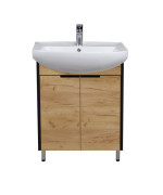 Тумба підлогова Мийдодир Dakota Craft 60 з раковиною Proxy ДСП дуб крафт 00-0008566