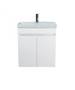 Тумба Мойдодыр Urban 60-U с раковиной Sempre ДСП белый глянец 00-0008531
