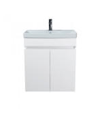 Тумба Мойдодыр Urban 60-U с раковиной Sempre ДСП белый глянец 00-0008531