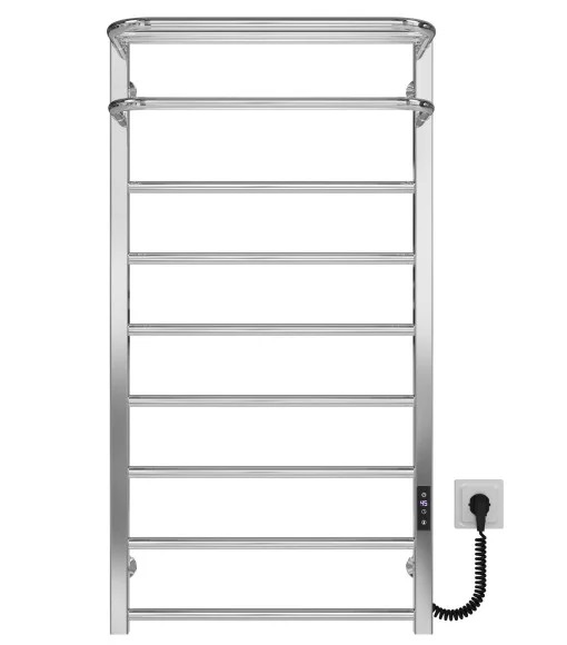 Электрический полотенцесушитель Deffi Lux Hotel П9 400х1000 правое подключение JD04 хром A.LH.100.40.9.E.C.R.2