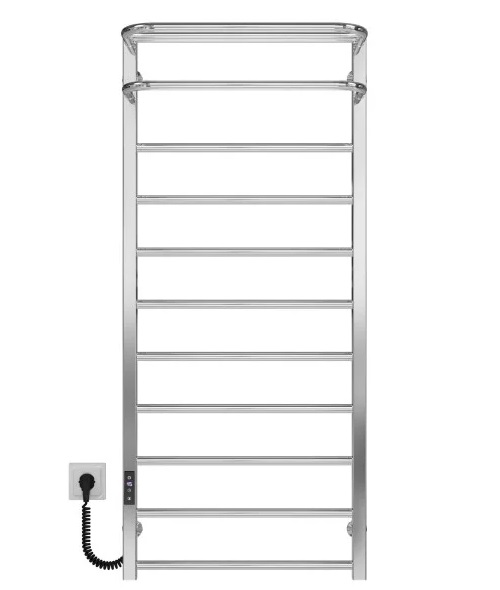 Електрична сушарка для рушників Deffi Lux Hotel П11 400х1200 ліве підключення JD04 хром A.LH.120.40.11.E.C.L.2