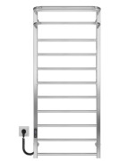 Електрична сушарка для рушників Deffi Lux Hotel П11 400х1200 ліве підключення JD04 хром A.LH.120.40.11.E.C.L.2