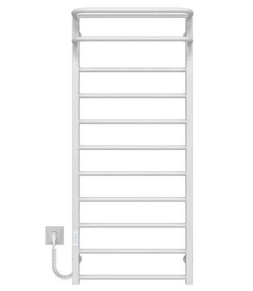 Электрический полотенцесушитель Deffi Lux Hotel П11 400х1200 левое подключение WD04 белый A.LH.120.40.11.E.W.L.4