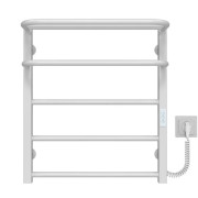Электрический полотенцесушитель Deffi Lux Hotel П5 400х600 правое подключение WD04 белый A.LH.60.40.5.E.W.R.4