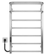 Электрический полотенцесушитель Deffi Lux Hotel П7 400х800 левое подключение JD04 хром  A.LH.80.40.7.E.C.L.2